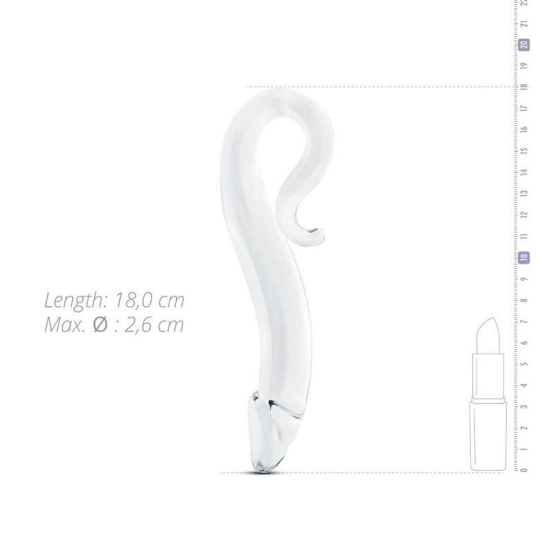 Dildo en Verre n° 14 - 18 x 2.6 cm Dildo en Verre n° 14 - 18 x 2.6 cm