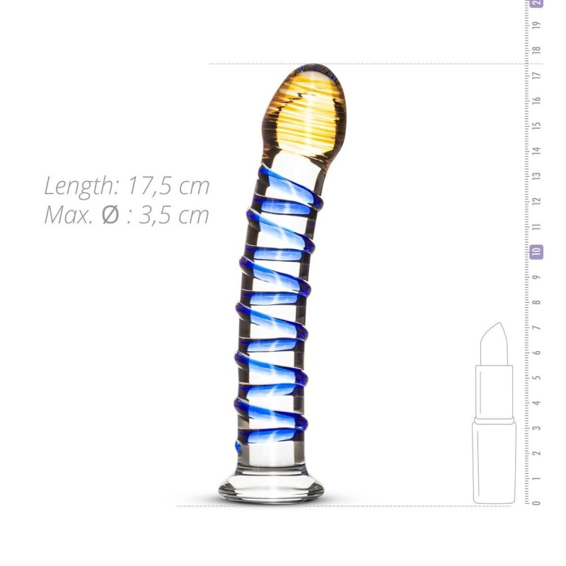 Dildo en Verre n° 01 - 17.5 x 3.5 cm Dildo en Verre n° 01 - 17.5 x 3.5 cm