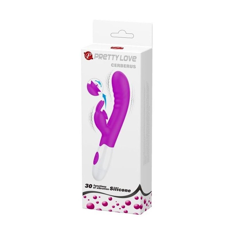 Vibro Rabbit Cerberus Pretty Love 21cm Violet Vibro Rabbit Cerberus Pretty Love 21cm Violet