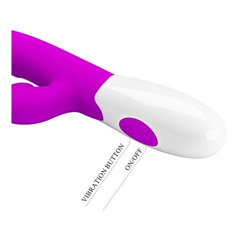 Vibro Rabbit Cerberus Pretty Love 21cm Violet Vibro Rabbit Cerberus Pretty Love 21cm Violet