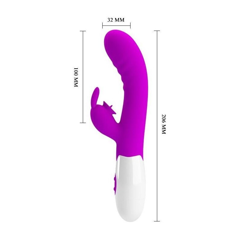 Vibro Rabbit Cerberus Pretty Love 21cm Violet Vibro Rabbit Cerberus Pretty Love 21cm Violet
