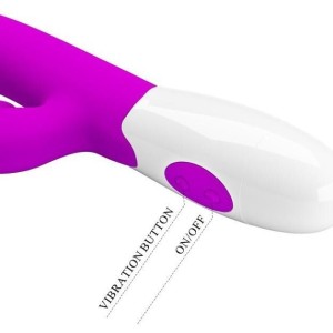 Vibro Rabbit Cerberus Pretty Love 21cm Violet Vibro Rabbit Cerberus Pretty Love 21cm Violet