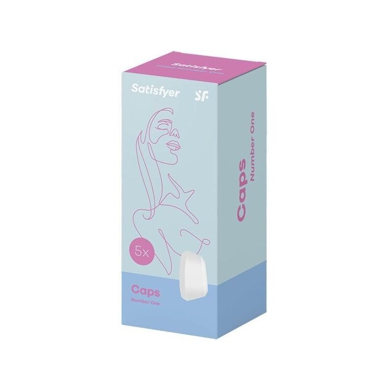 Pack de 5 embouts pour Satisfyer 1 Next Generation Pack de 5 embouts pour Satisfyer 1 Next Generation