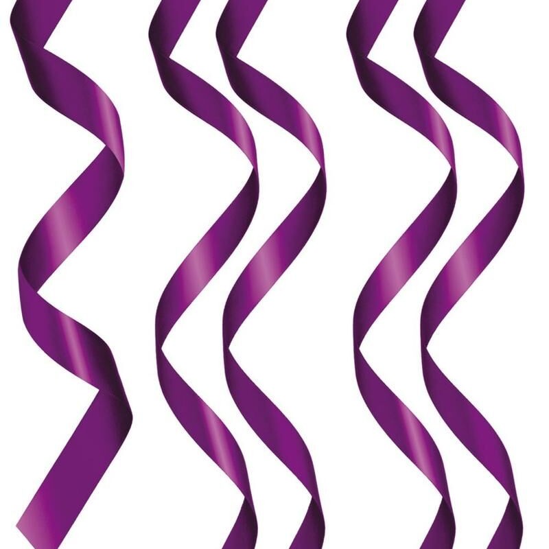 Fétichiste : 5 bandeaux satinés violets pour chevilles, poignets et pour le bandage des yeux Fétichiste : 5 bandeaux satinés violets pour chevilles, poignets et pour le bandage des yeux
