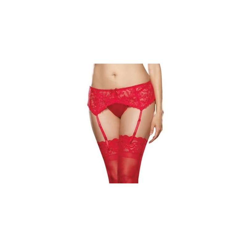Porte jarretelles sexy grande taille avec string assorti Porte jarretelles sexy grande taille avec string assorti