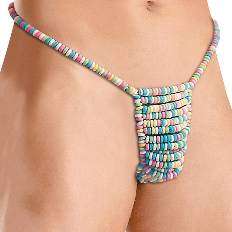 String bonbons en sucre colorés pour homme| sextoy pas cher | lingerie sexy | cosmétiques érotiques | livraison discrète String bonbons en sucre colorés pour homme| sextoy pas cher | lingerie sexy | cosmétiques érotiques | livraison discrète