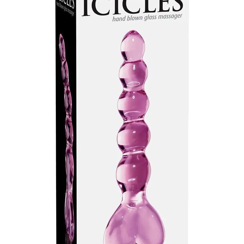 Gode en Verre Icicles N°43 - Plaisir Artistique et Sensations Raffinées sur OhMyGodz.fr Gode en Verre Icicles N°43 - Plaisir Artistique et Sensations Raffinées sur OhMyGodz.fr