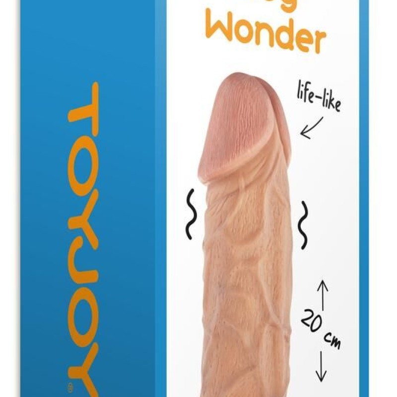 Gode vibrant Boy Wonder 17 x 4.5 cm Gode vibrant Boy Wonder 17 x 4.5 cm
