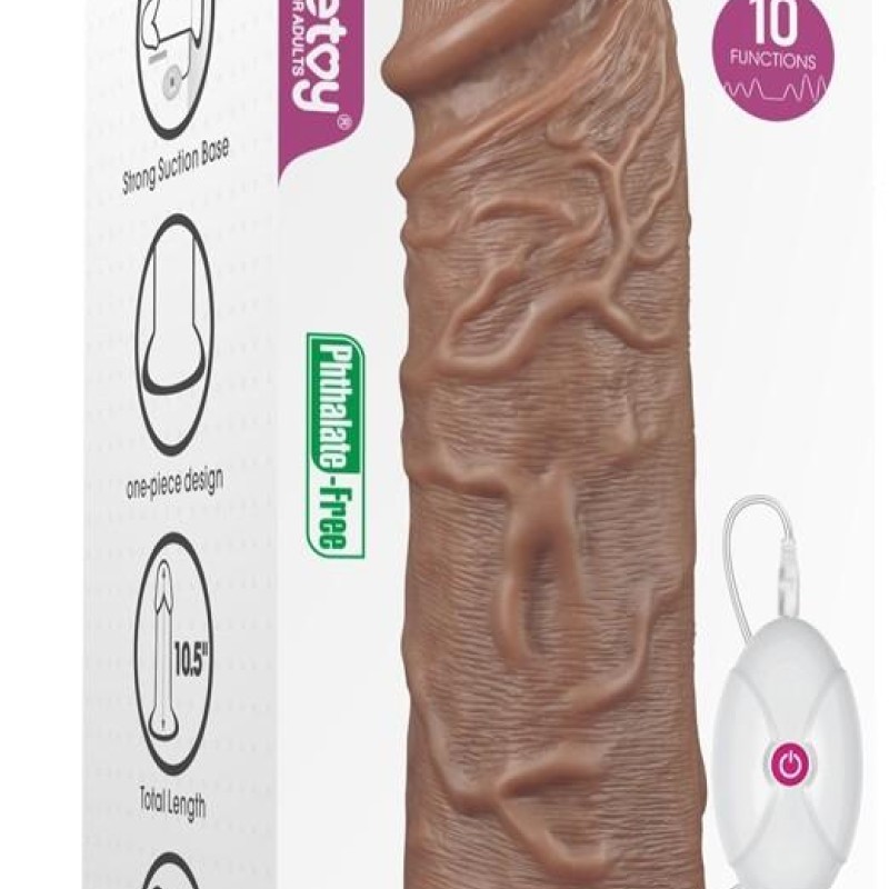 Gode vibrant Chubby Dildo 23 x 6.5 cm Marron Gode vibrant Chubby Dildo 23 x 6.5 cm Marron