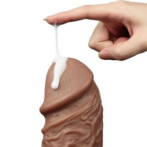 Gode vibrant Chubby Dildo 23 x 6.5 cm Marron Gode vibrant Chubby Dildo 23 x 6.5 cm Marron