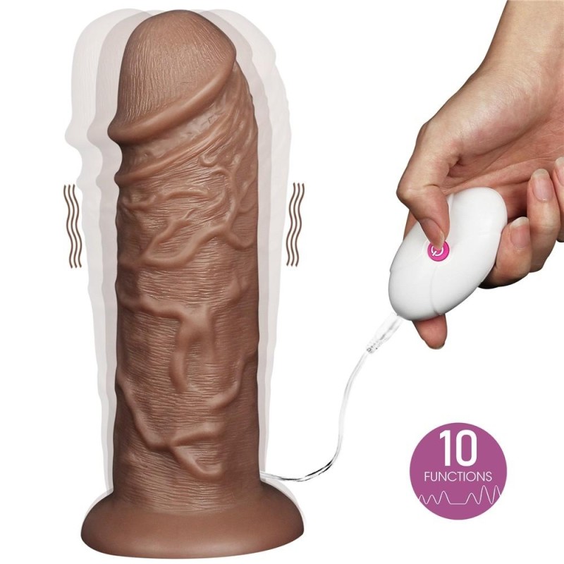 Gode vibrant Chubby Dildo 23 x 6.5 cm Marron Gode vibrant Chubby Dildo 23 x 6.5 cm Marron