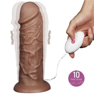 Gode vibrant Chubby Dildo 23 x 6.5 cm Marron Gode vibrant Chubby Dildo 23 x 6.5 cm Marron