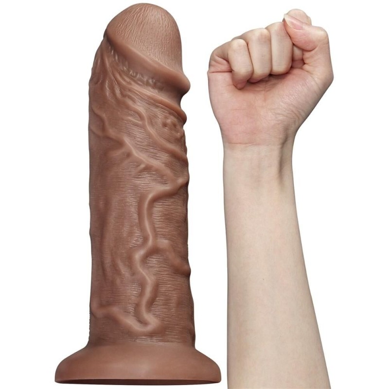 Gode vibrant Chubby Dildo 23 x 6.5 cm Marron Gode vibrant Chubby Dildo 23 x 6.5 cm Marron
