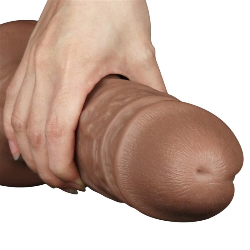 Gode vibrant Chubby Dildo 23 x 6.5 cm Marron Gode vibrant Chubby Dildo 23 x 6.5 cm Marron