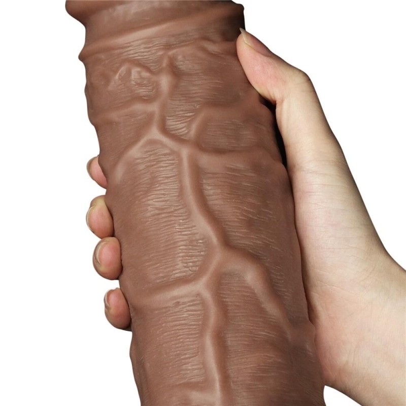 Gode vibrant Chubby Dildo 23 x 6.5 cm Marron Gode vibrant Chubby Dildo 23 x 6.5 cm Marron