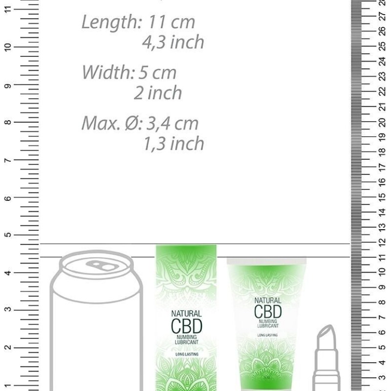 Lubrifiant relaxant Natural CBD 50ml Lubrifiant relaxant Natural CBD 50ml