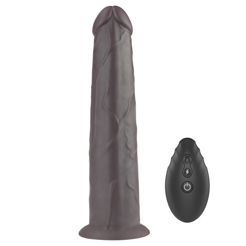 Gode vibrant rotatif Rotacock 22 x 5cm Marron Gode vibrant rotatif Rotacock 22 x 5cm Marron