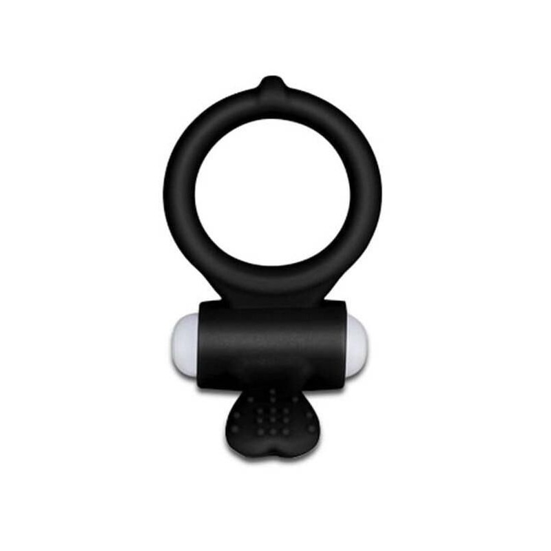 Anneau Vibrant Power Clit HEART – Noir Anneau Vibrant Power Clit HEART – Noir