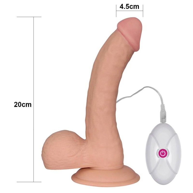 Gode vibrant Ultra Soft Thick 17 x 4,5 cm Gode vibrant Ultra Soft Thick 17 x 4,5 cm