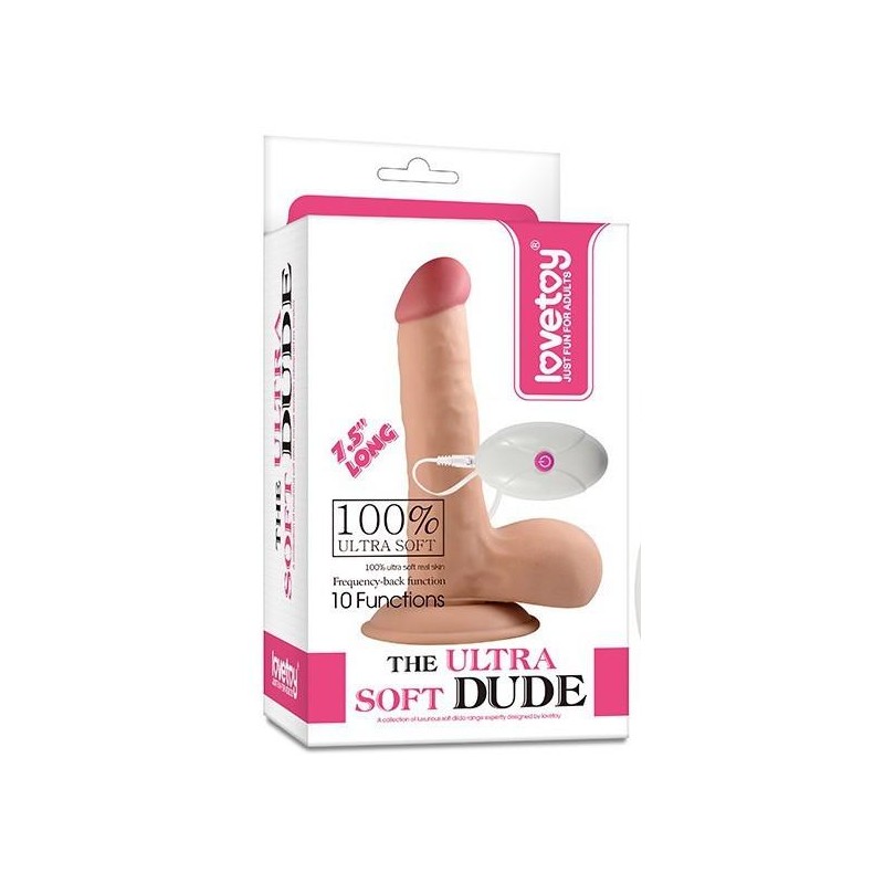 Gode vibrant Ultra Soft 14 x 4 cm Gode vibrant Ultra Soft 14 x 4 cm