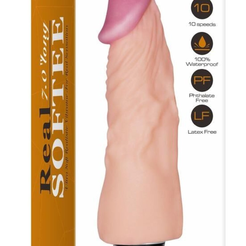 Gode vibrant Real Soft 14 x 4cm Gode vibrant Real Soft 14 x 4cm