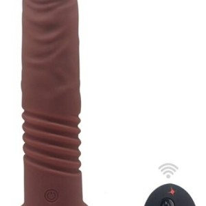 Gode vibrant The Commander 19 x 3.7cm Marron Gode vibrant The Commander 19 x 3.7cm Marron