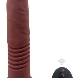 Gode vibrant The Commander 19 x 3.7cm Marron Gode vibrant The Commander 19 x 3.7cm Marron