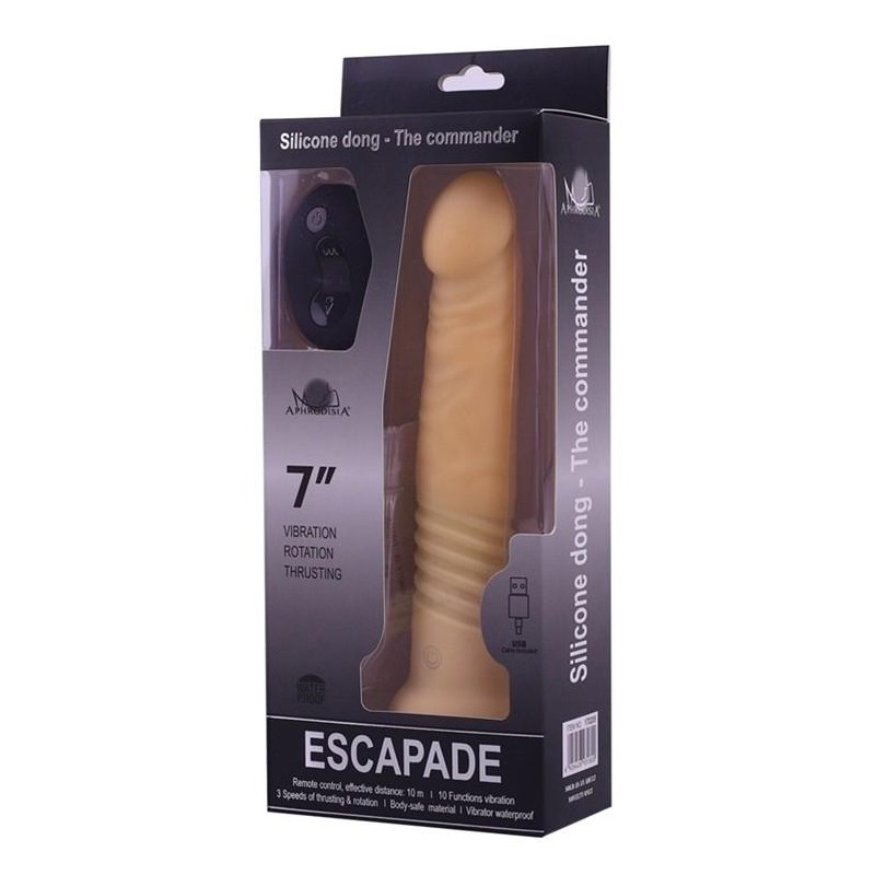 Gode vibrant The Commander 19 x 3.7cm Gode vibrant The Commander 19 x 3.7cm