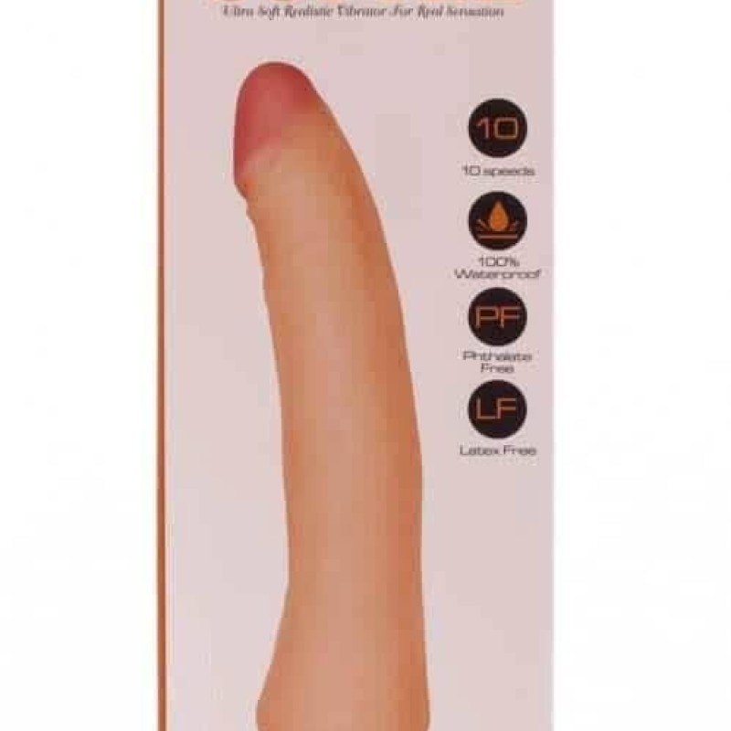 Dildo vibrant Real Softee 18 x 4.5cm Dildo vibrant Real Softee 18 x 4.5cm