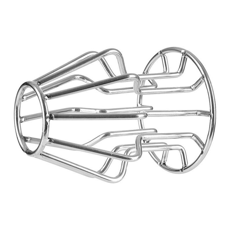 Plug en métal Hollow Flat M 10 x 7.8cm Plug en métal Hollow Flat M 10 x 7.8cm