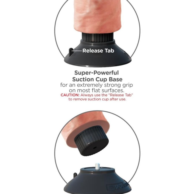 Gode avec vibration King Cock 19 x 4.5cm Gode avec vibration King Cock 19 x 4.5cm