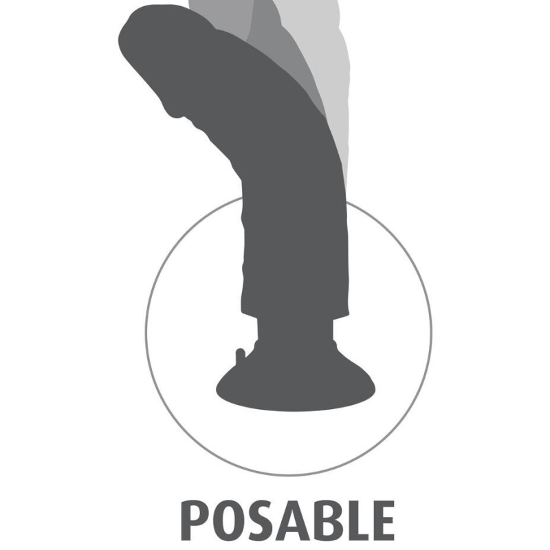 Gode avec vibration King Cock 19 x 4.5cm Gode avec vibration King Cock 19 x 4.5cm