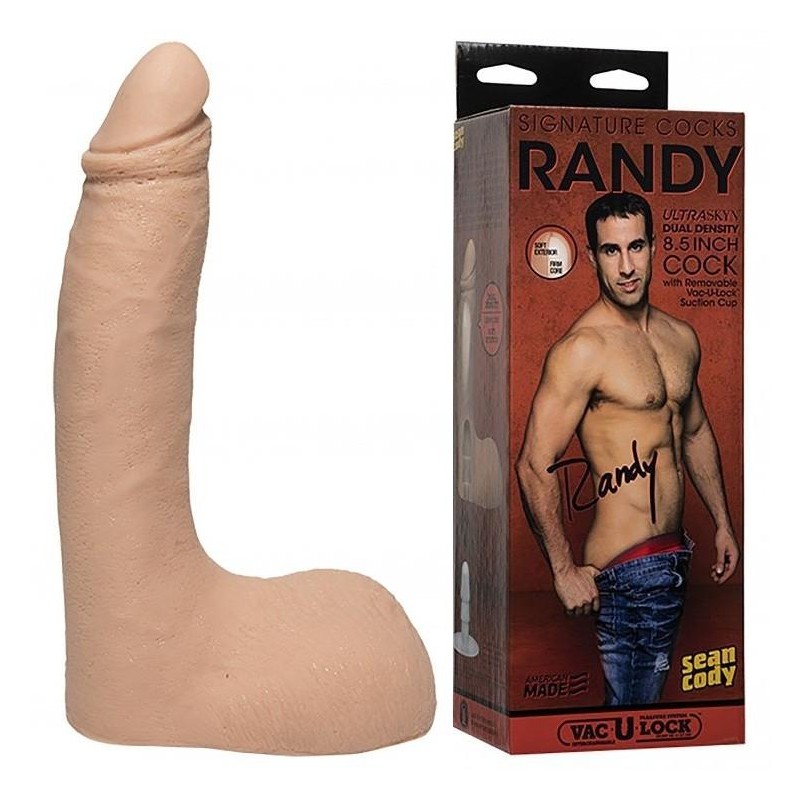 Gode réaliste Acteur Randy 17 x 5 cm Gode réaliste Acteur Randy 17 x 5 cm