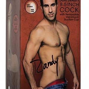 Gode réaliste Acteur Randy 17 x 5 cm Gode réaliste Acteur Randy 17 x 5 cm
