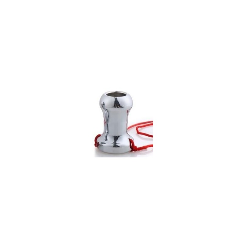 Plug Tunnel en métal Butt Open M 5 x 4cm Plug Tunnel en métal Butt Open M 5 x 4cm