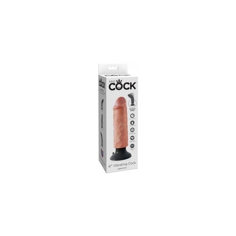 Gode vibrant King Cock 16 x 4.5 cm Gode vibrant King Cock 16 x 4.5 cm