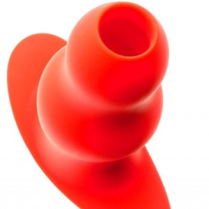 Plug Tunnel Stretch Rouge Medium 13 x 6.4cm Plug Tunnel Stretch Rouge Medium 13 x 6.4cm