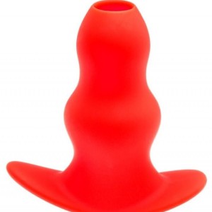 Plug Tunnel Stretch Rouge Medium 13 x 6.4cm Plug Tunnel Stretch Rouge Medium 13 x 6.4cm