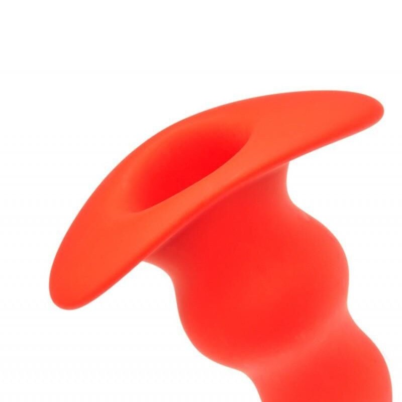 Plug Tunnel Stretch Rouge Medium 13 x 6.4cm Plug Tunnel Stretch Rouge Medium 13 x 6.4cm