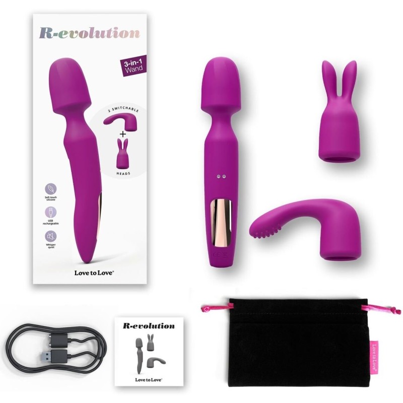 Wand R-Evolution Love To Love Violet Wand R-Evolution Love To Love Violet