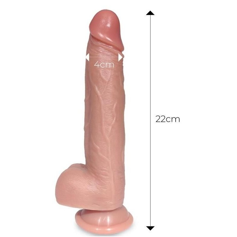 Gode vibrant Va-et-Vient Tiberio Centauro 18 x 4.3cm Gode vibrant Va-et-Vient Tiberio Centauro 18 x 4.3cm