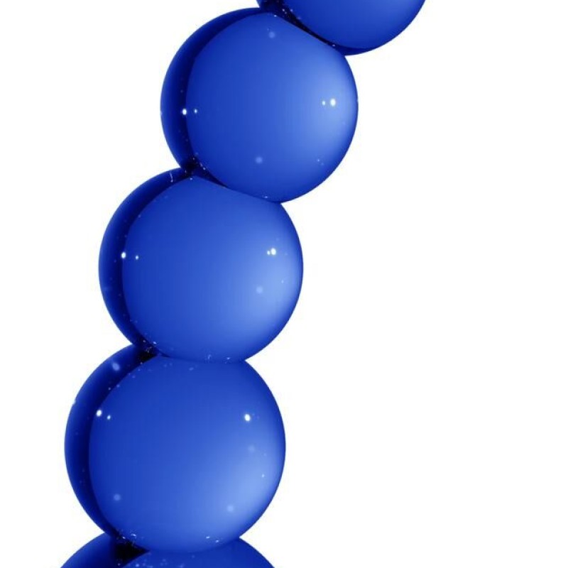 Gode en verre Planets Bleu 18 x 4.3 cm Gode en verre Planets Bleu 18 x 4.3 cm
