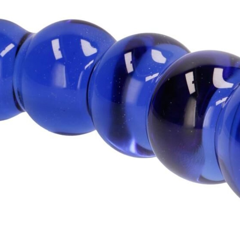 Gode en verre Planets Bleu 18 x 4.3 cm Gode en verre Planets Bleu 18 x 4.3 cm