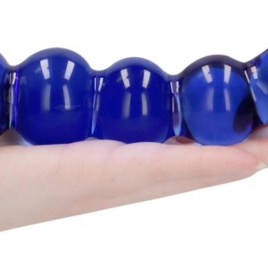 Gode en verre Planets Bleu 18 x 4.3 cm Gode en verre Planets Bleu 18 x 4.3 cm
