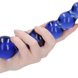 Gode en verre Planets Bleu 18 x 4.3 cm Gode en verre Planets Bleu 18 x 4.3 cm