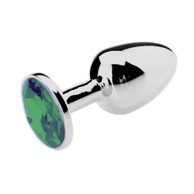 Plug Bijou Vert 8 x 4 cm Plug Bijou Vert 8 x 4 cm