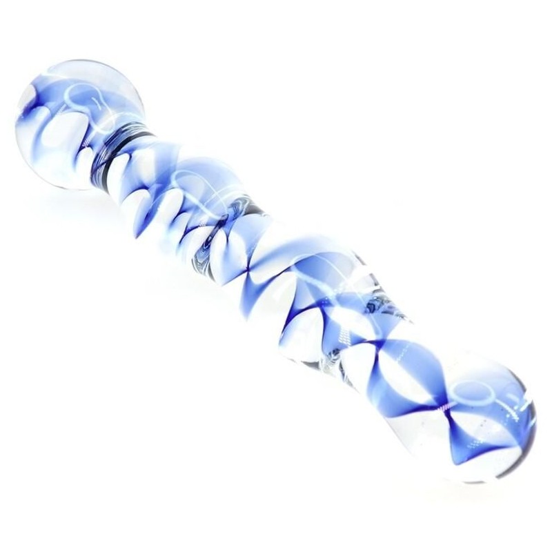 Gode en verre Screw Beads 17 x 3.5cm Gode en verre Screw Beads 17 x 3.5cm