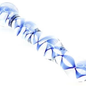 Gode en verre Screw Beads 17 x 3.5cm Gode en verre Screw Beads 17 x 3.5cm