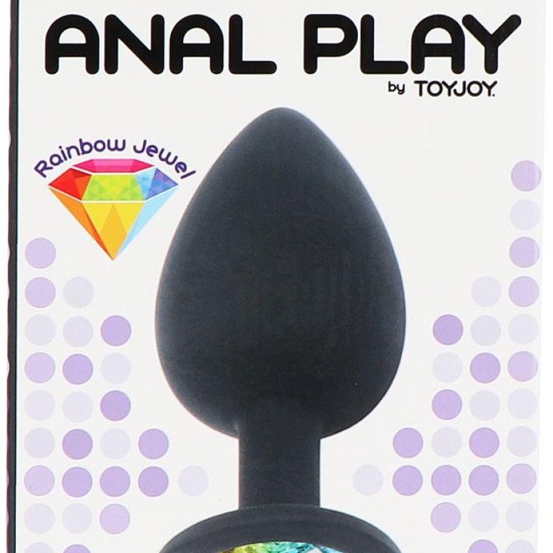 Plug bijou Rainbow L 9 x 4 cm Plug bijou Rainbow L 9 x 4 cm