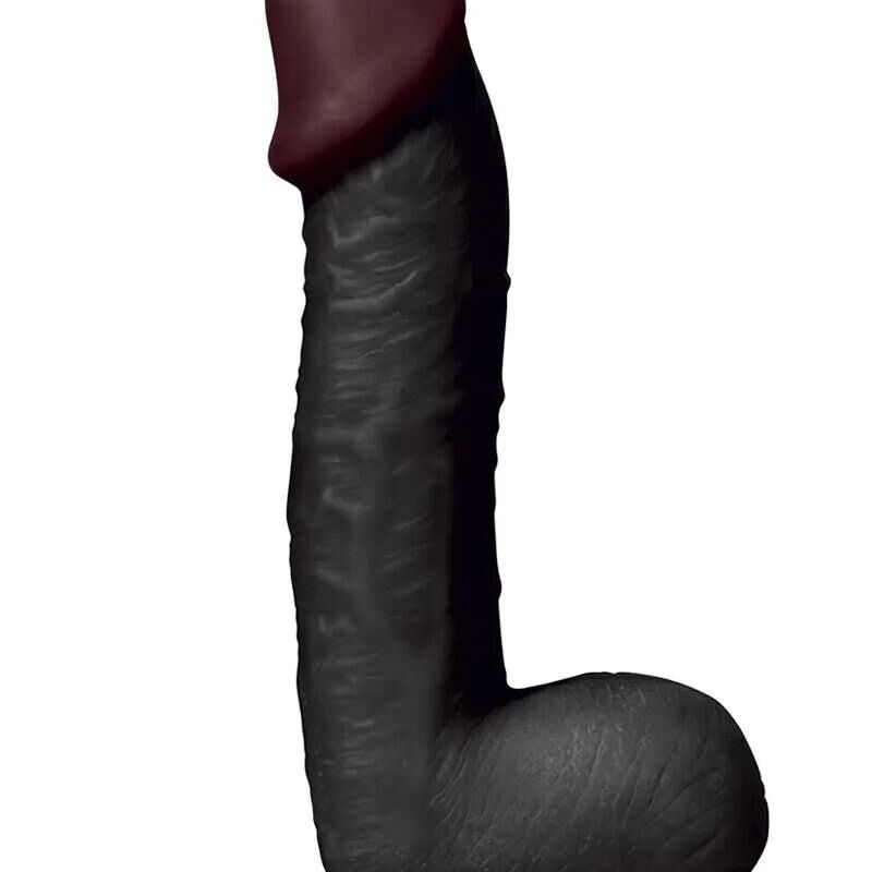 Gode XXL The Super Black : sensations extrêmes avec ventouse